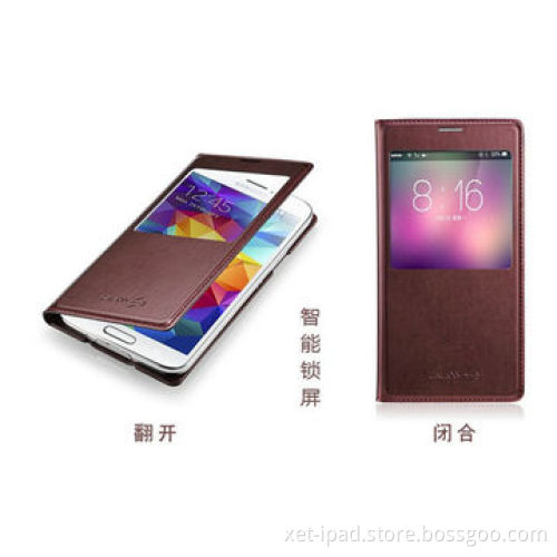 Mobile Phone Protection Leather Cover for Samsung S5 9600, Soft and Elegant Touch